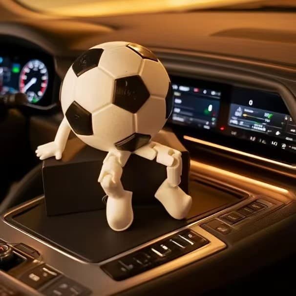 Cross-border Sports Ball Model Mini Figurine Toy 3D Printed Decoration Sports Ball Figurine