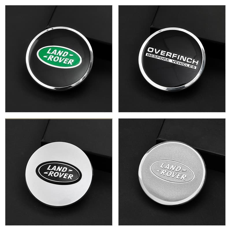 Suitable for Land Rover Range Rover Executive Edition Wheel Hub Cap Aurora Velar Discovery 3 4 Freelander 2 Center Cap Logo Peek