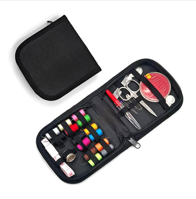 Cross-border Wholesale 86-Piece Amazon Sewing Box Set Portable Sewing Tool Kit Oxford Cloth Sewing Bag