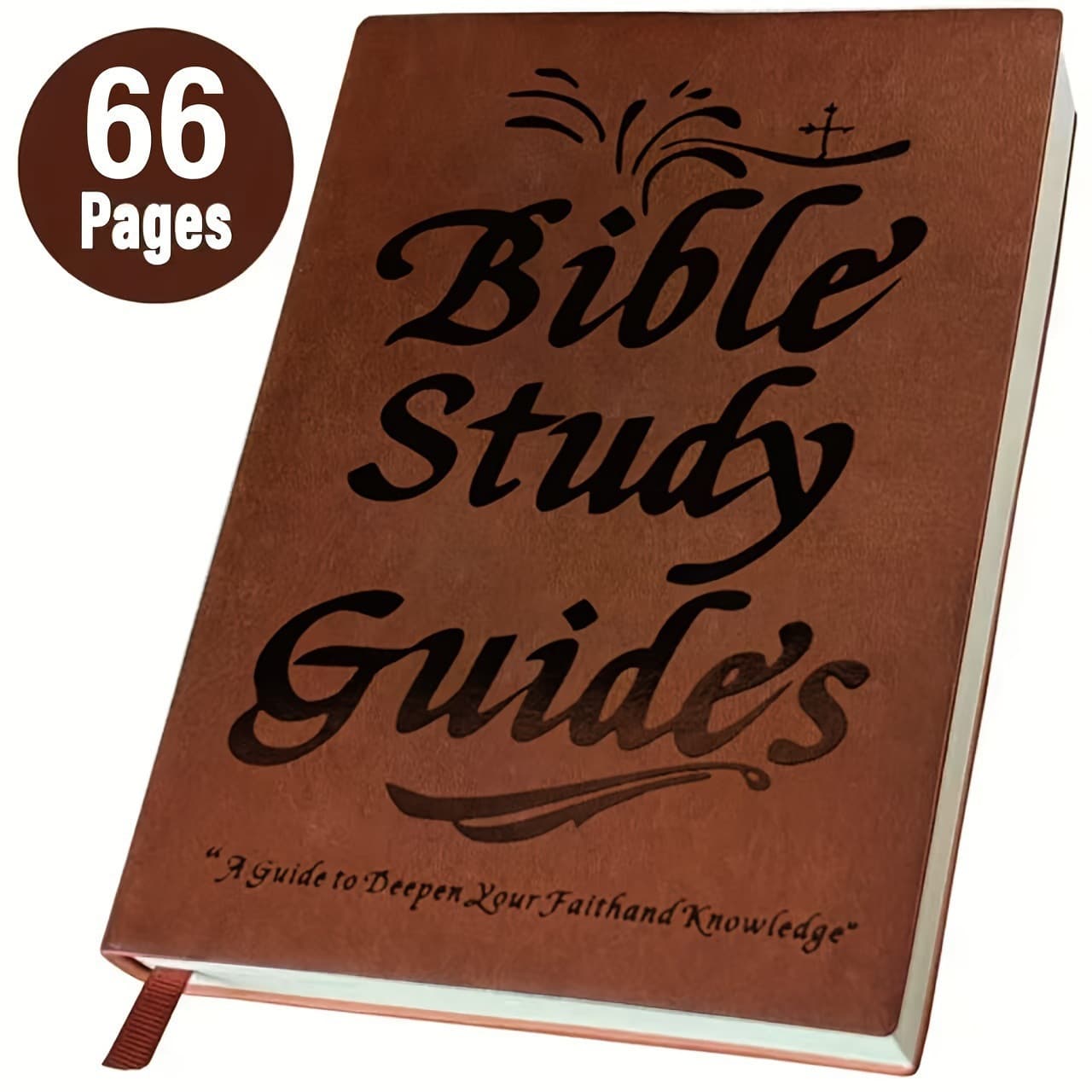 New cross-border product: Bible Book Summary Guide, 66 pages, labelable.