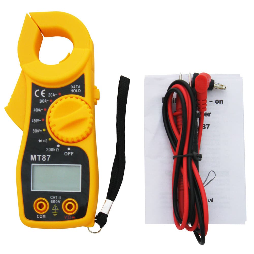 MT87 digital clamp meter multi-function high-precision intelligent digital clamp meter voltage and current meter