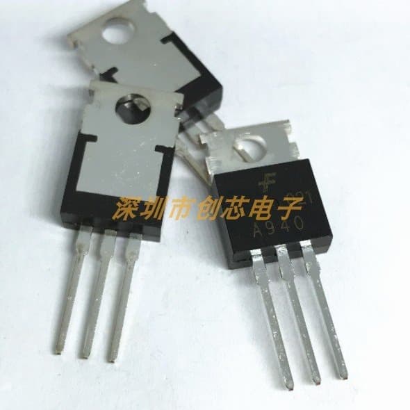 Brand new Fairchild A940 C2073 transistors, 2SA940 2SC2073 audio matched pair
