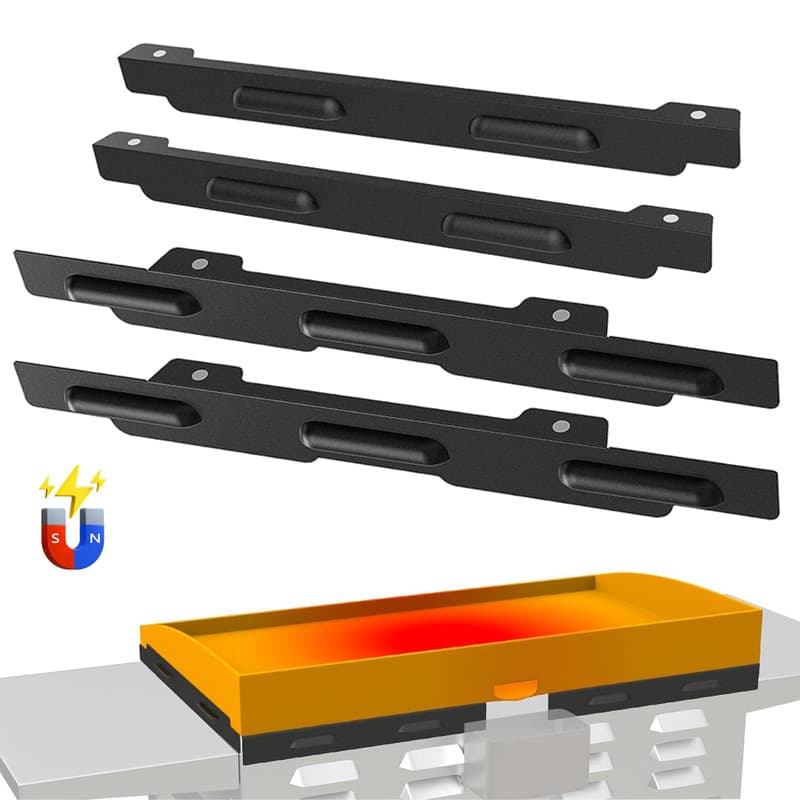 Cross-border 36-inch Grill Wind Guard, Stainless Steel Wind Shield, Blackstone Grill Wind Screen Accessories Wholesale