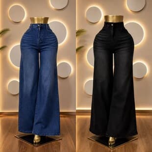 High-quality women's jeans New style women's wide-leg cargo jeans in stock