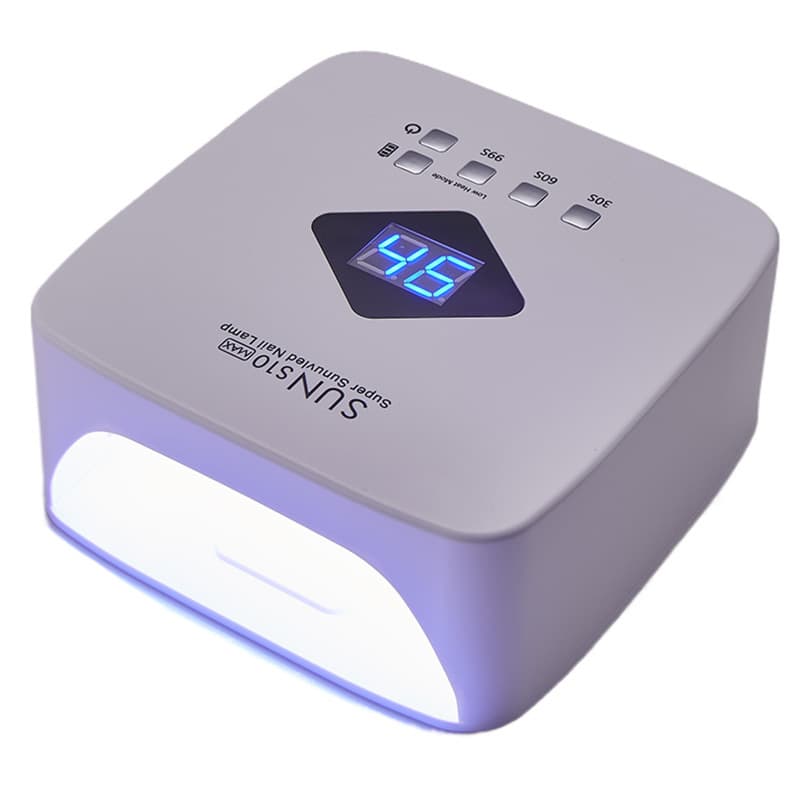 120W High Power Nail Art Lamp Electric Storage Nail Art Phototherapy Machine Wireless UV Baking Lamp Nail Polish Gel Nail Art Light Cross-border