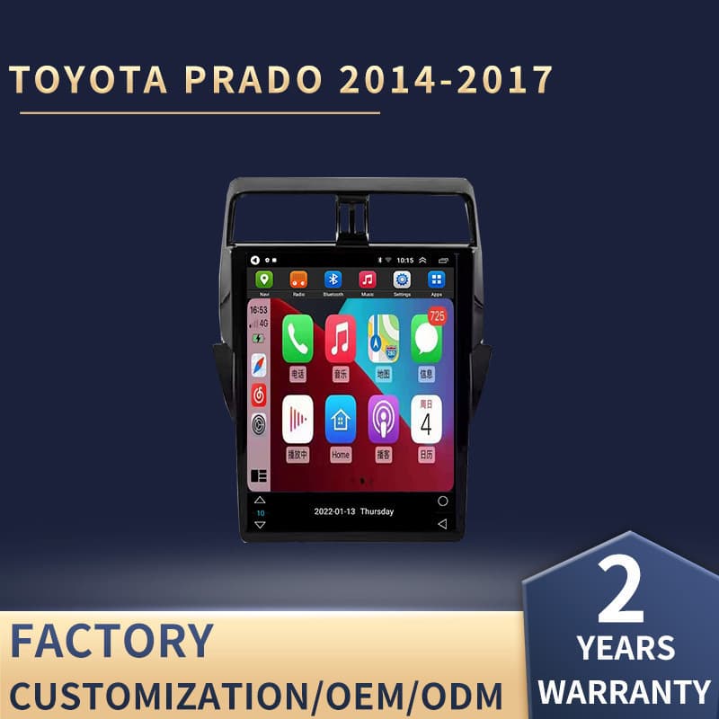 Compatible with Prado 15-inch Navigation Toyota Prado Android Carplay All-in-One [Free Shipping Nationwide]