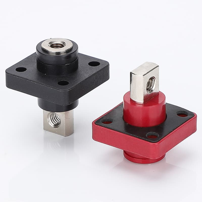 All-Copper Terminal Posts 120A Square Lithium Battery Feedthrough, Battery Energy Storage Connector Terminal Inverter
