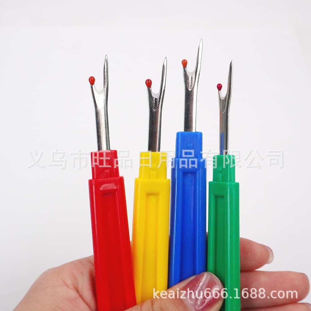 Large Seam Ripper Plastic Colorful Seam Ripper Stitch Remover Cross Stitch Thread Pick G27A