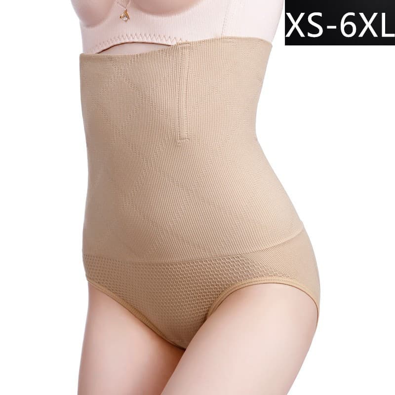 High-waist postpartum seamless tummy control panties, seamless stomach shaping butt-lifting body shaping pants for women, shaping pants plus size