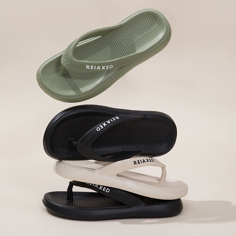 2026 New Summer Anti-Slip EVA Flip Flops Couple Men's Outdoor Beach Women's Thong Cross-Border Drop Shipping