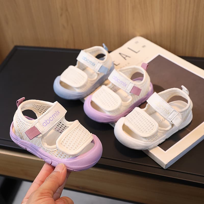 Baby Sandals Toddler First Walking Shoes 2026 Summer New Infant Beach Shoes Little Kids Sandals for Girls