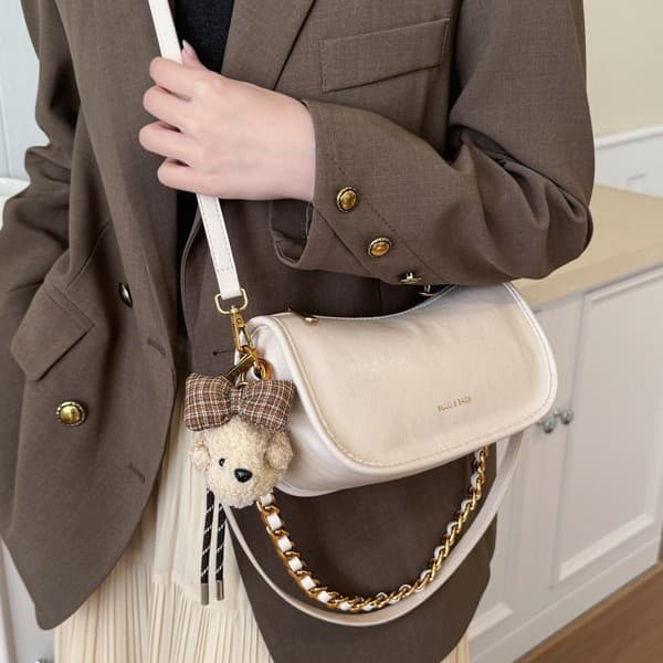 Underarm Bag Light Luxury Niche High-End Single Shoulder Chain Bag Women's 2025 New Crossbody Bag Fashion Crescent Bag