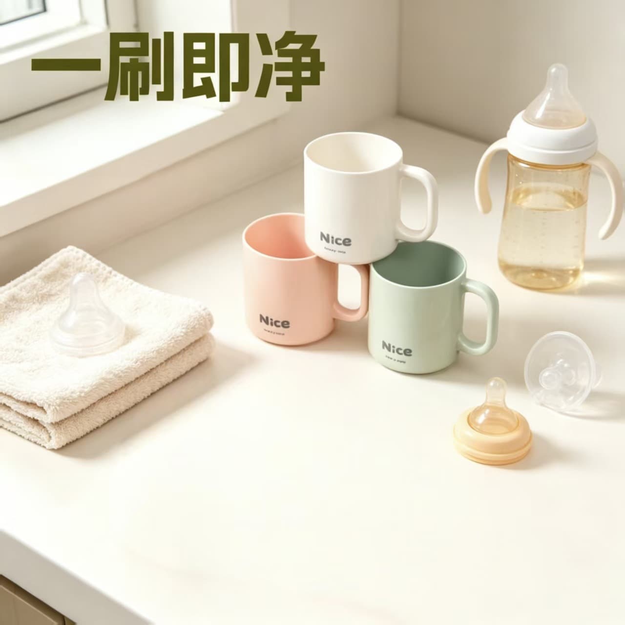 Toothbrush Cup, Home Water Cup, Couple Mouthwash Cup, Gift Cup, Plastic Cup, Wholesale Export Solid Color Cup