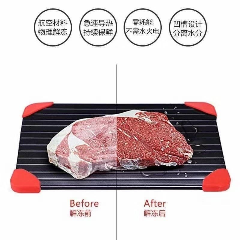 C-Cross-border Household Quick Defrosting Board for Kitchen Use, Seafood and Beef/Lamb Defrosting Board, Creative Defrosting Cutting Board