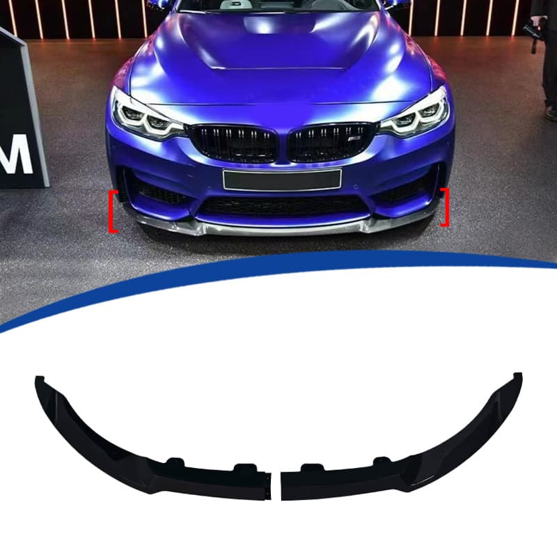 Suitable for 13-19 M3 BMW F80 with CS front shovel 2-stage front lip
