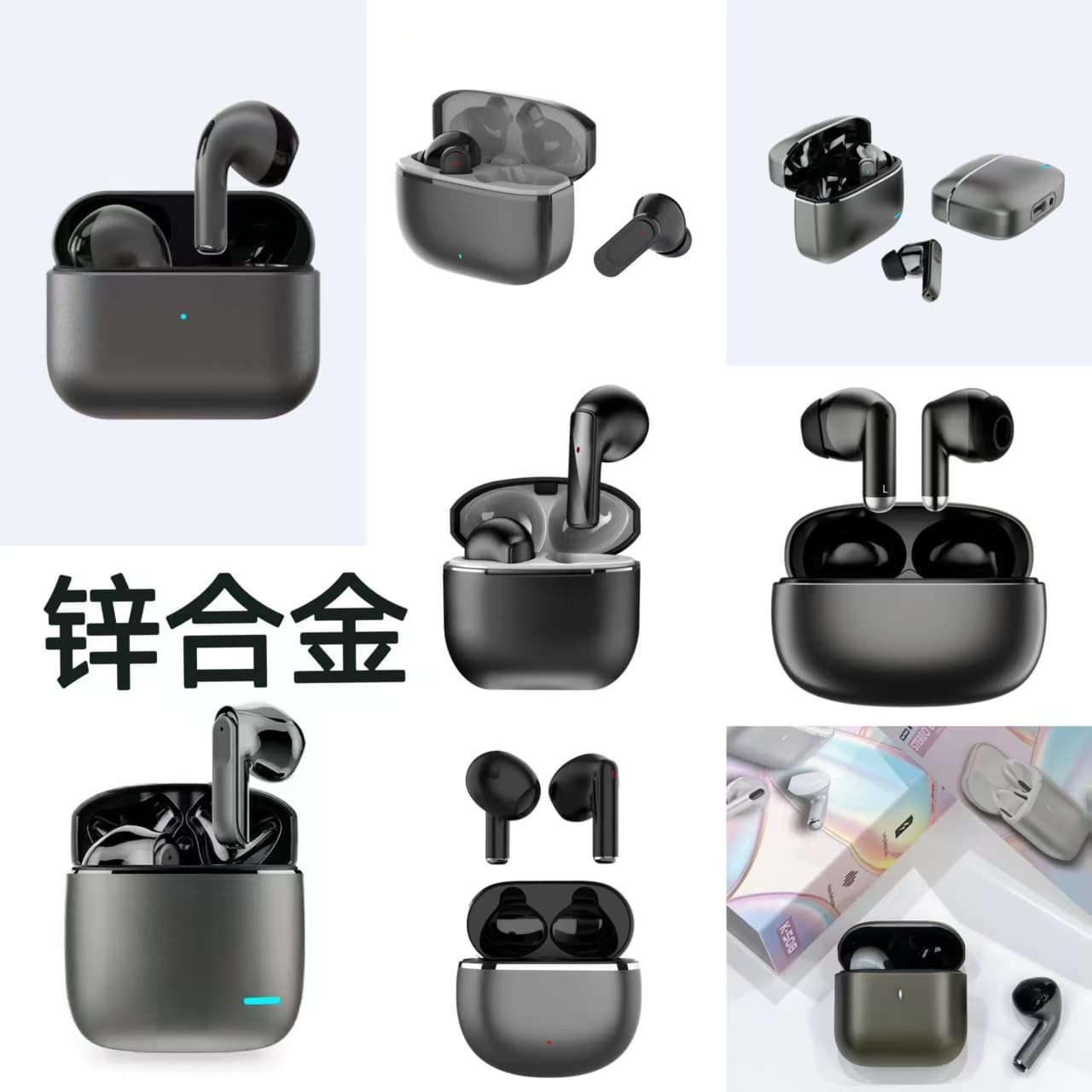 Cross-border Metal K50 X27pro Bluetooth Earphones: Zinc alloy construction for noise reduction, comfortable for extended wear, low latency.
