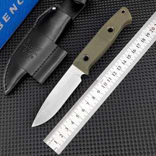 Butterfly BM 163 High Hardness Small Knife, G10 Handle, Portable Small Fixed Blade Knife, Outdoor Tool, Field Survival Knife