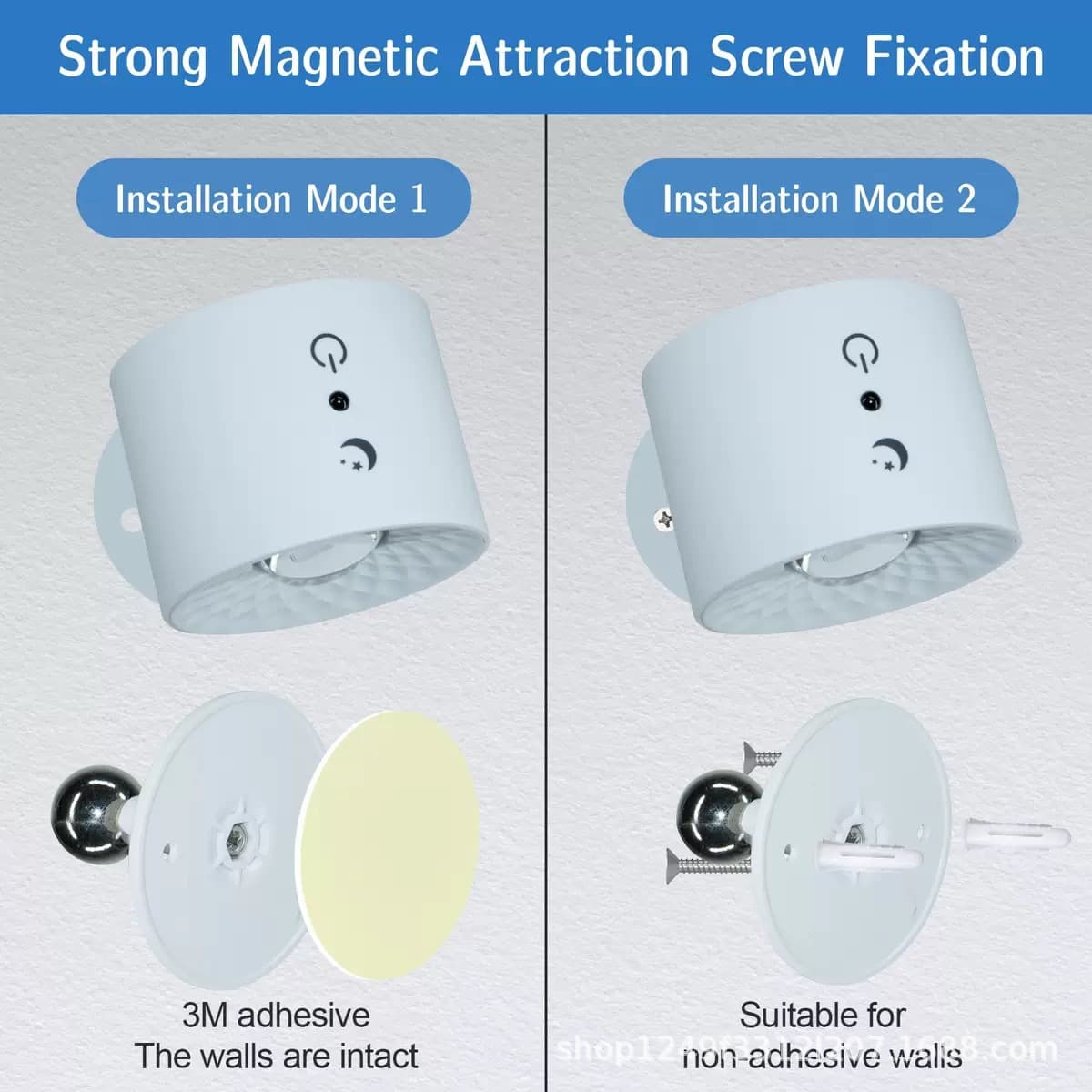 Cross-Border E-Commerce Specializes in Double-Sided Magnetic Charging Wall Lamps, Student Dormitory Desk Lamps, Streamer Internet Celebrity Atmosphere Lamps, Sunset Lamps