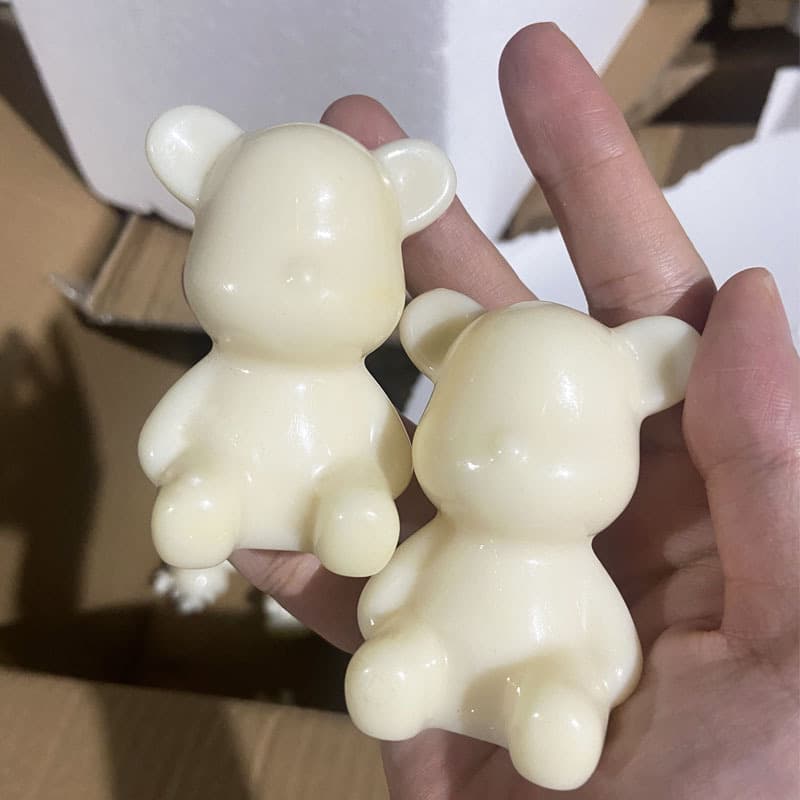 Fluid Decoration Handmade Creative Live Stream Decoration ABS Mini Decoration Violent Bear DIY Creative Decoration