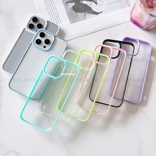 17air Compatible iPhone Apple Promax Phone Case DIY Cream Resin Groove Hard Bottom 2-in-1 Material