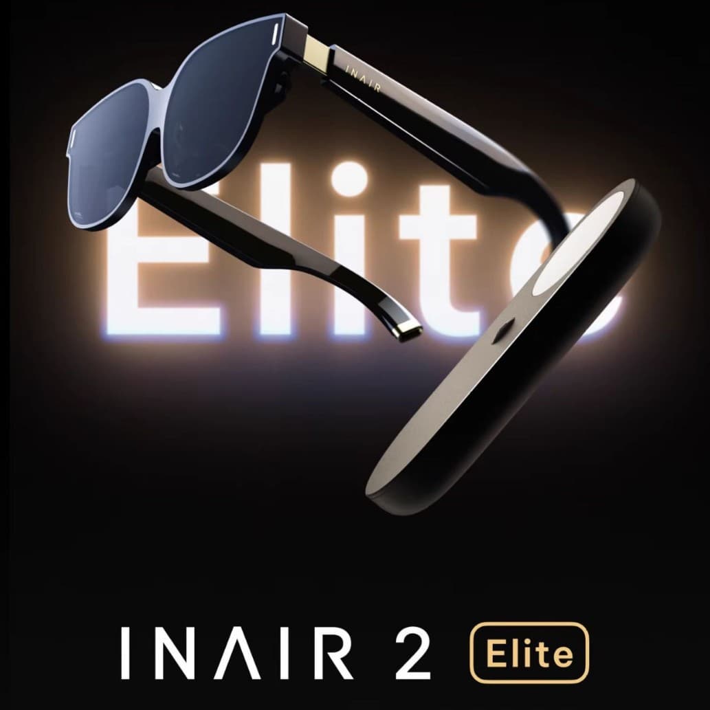 INAIR 2 Elite Premium Set AR Spatial Computer PC Streaming 3DoF Hovering Smart Glasses