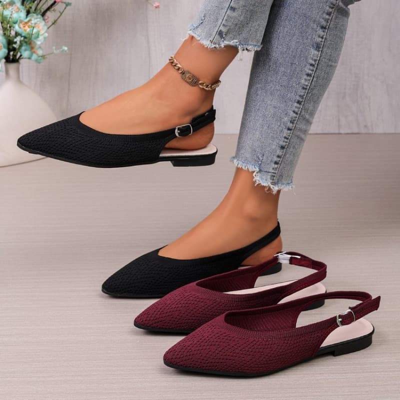 2026 New Fashion Closed-Toe Sandals Summer Wear Fairy Style Versatile Casual Thin Heel Single Strap Sandals