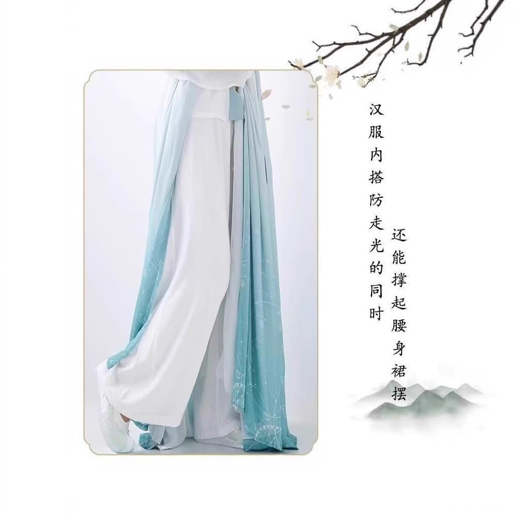 Comfortable Lining Pants Women's Summer Inner Wear Safety Shorts Hanfu Base Layer Breathable Horse Face Skirt Lining Pants Stock Wholesale