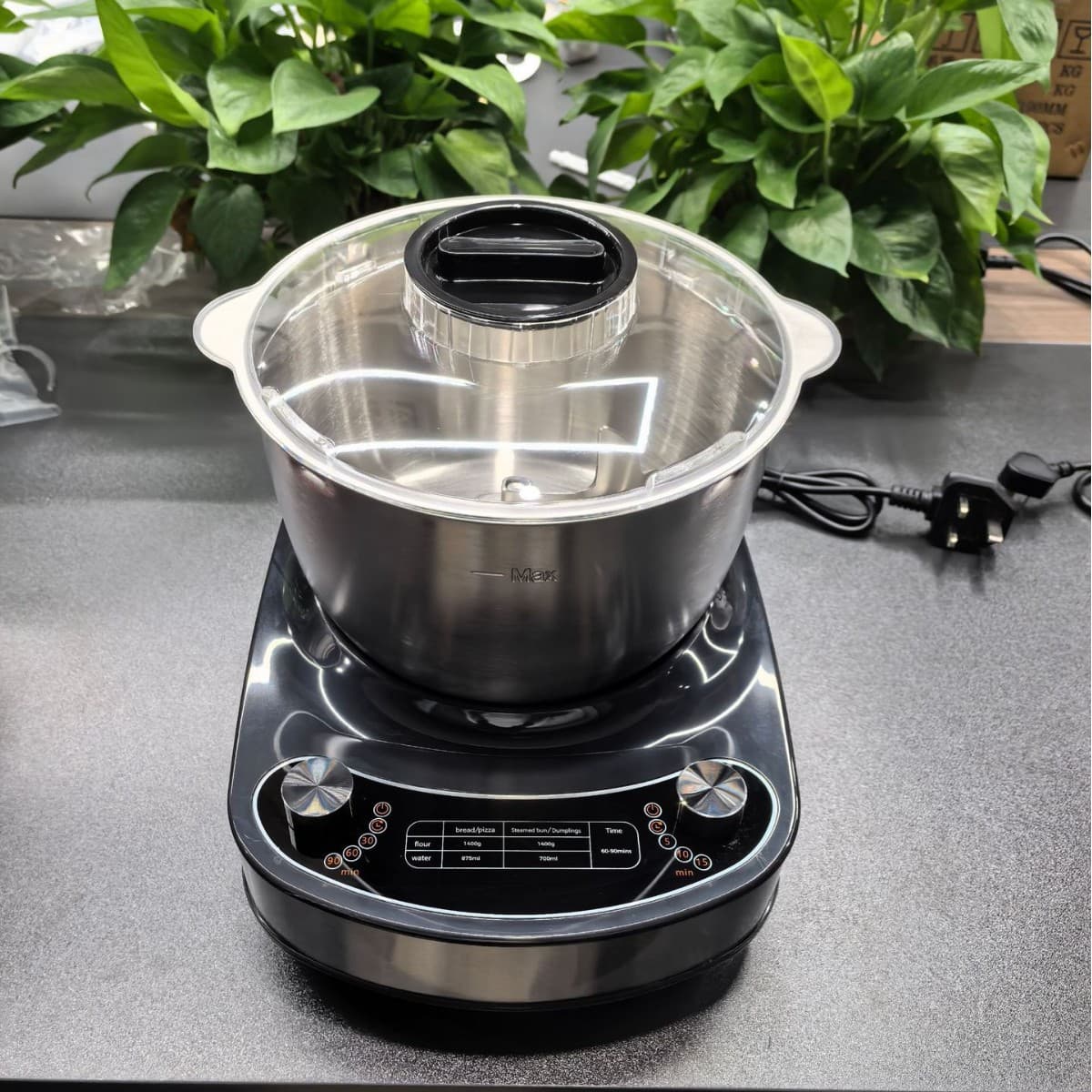 Dough mixer household five-liter flour mixer small kneading machine factory direct sales wholesale fully automatic constant temperature dough