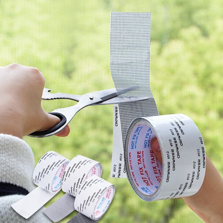 Screen Repair Patch Mosquito Gap Patch Self-Adhesive Mosquito Net Repair Screen Net Fix Hole Patch Screen Tape