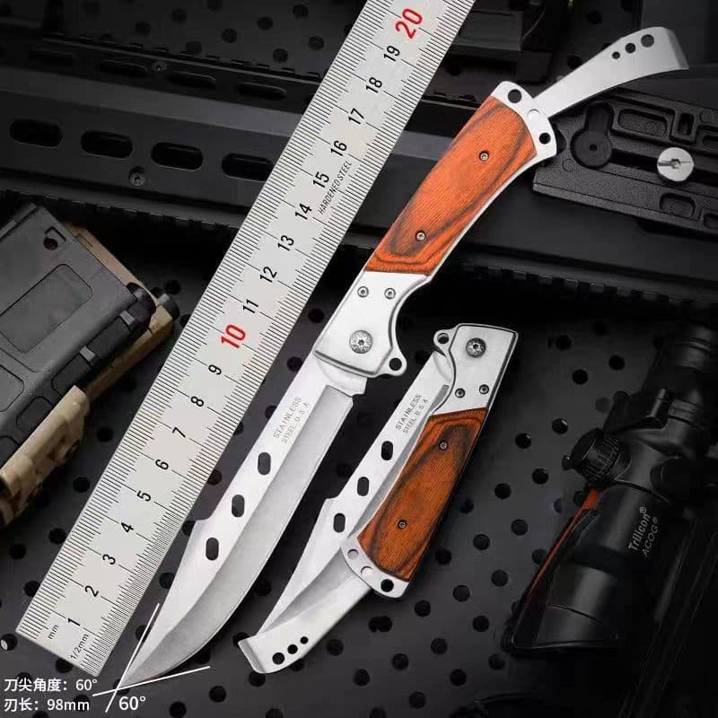 Factory Direct High Hardness Sharp Folding Knife Portable Outdoor Folding Knife Yangjiang Knife