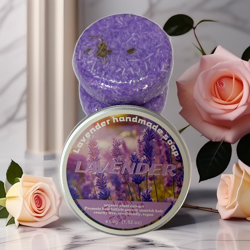 Lavender Shampoo Bar Cross-border Trade Ginger Rose Handmade Soap Portable Solid Shampoo Bar Jasmine Shampoo Bar