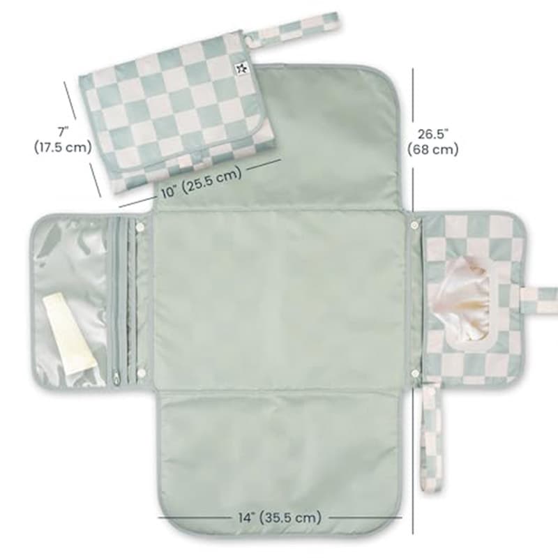 Cross-border Hot-selling Portable Baby Changing Pad Multifunctional Diaper Bag Foldable Baby Changing Station Bags
