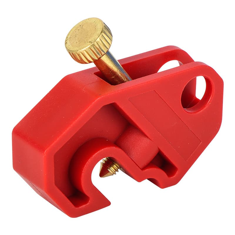 Mini Circuit Breaker Lockout Device Safety Protection Anti-Mistake Operation Molded Case Switch Lock Electrical Isolation Maintenance Padlock