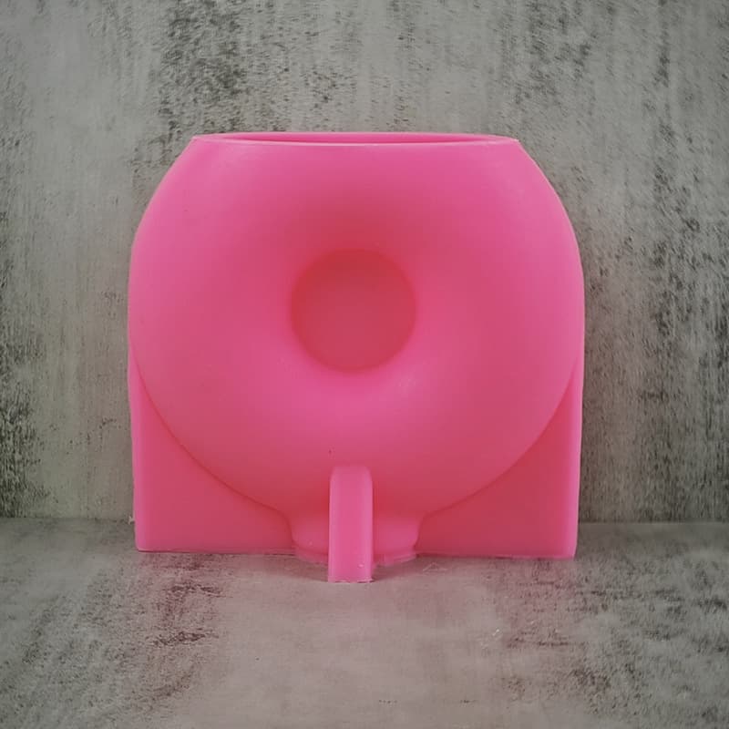 Four Simple Twisted Ins-Style Vase Decoration Molds DIY Resin Cement Gypsum Flower Pot Silicone Molds