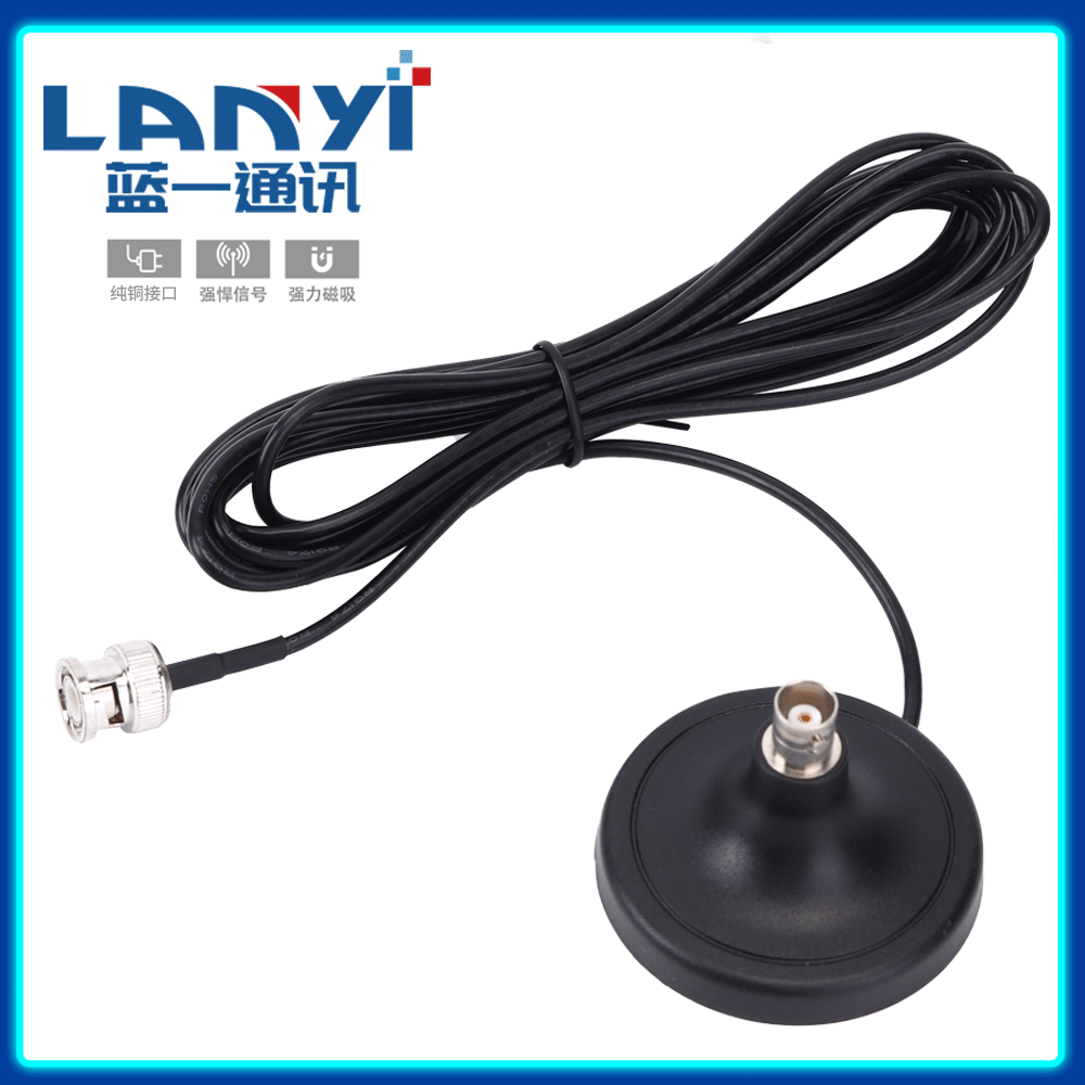 BNC/TNC wireless microphone amplifier dedicated antenna extension cable, low-loss RG174 cable