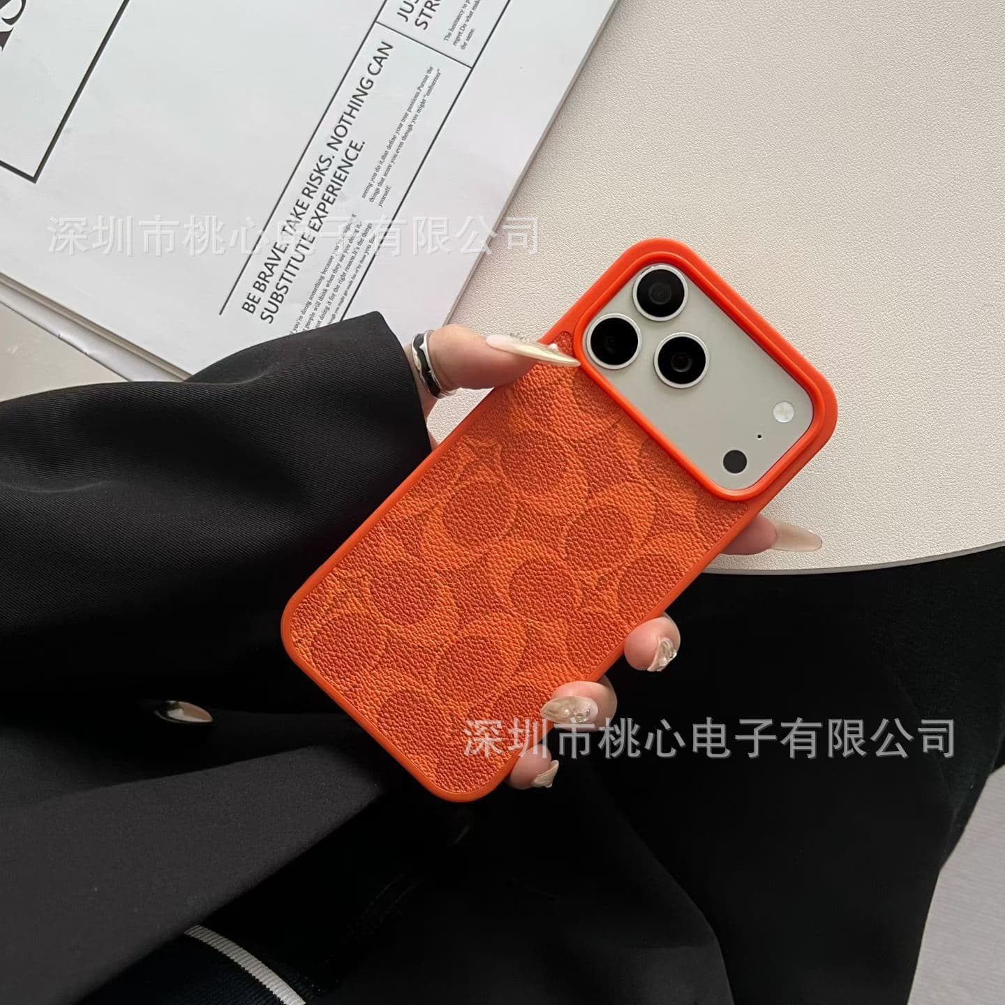 New Leather Case Compatible with Apple 17 Pro Max, iPhone 15/16/17 Full Coverage 11 Luxury 12 Trendy