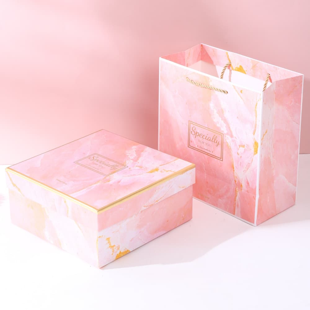 Gift Box Empty Box in Stock, Corporate Holiday Gift Packaging Box, Employee Benefits, Exquisite Premium Gift Box