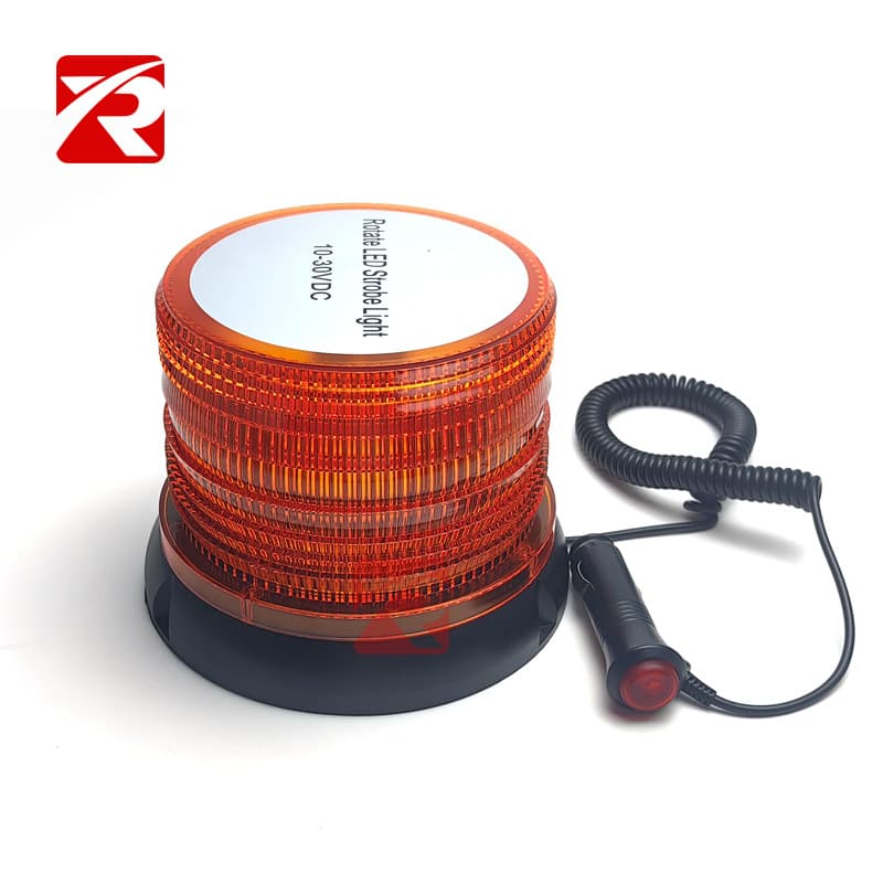 72 LED Forklift Strobe Light, Airport Operation Strobe Warning Light, School Bus Roof Rotating Warning Light