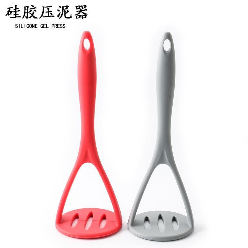 Silicone Potato Masher Kitchen Tool Integrated Lemon Juicer Convenient Smasher Modern Simple Style Non-Electric Multi-Function