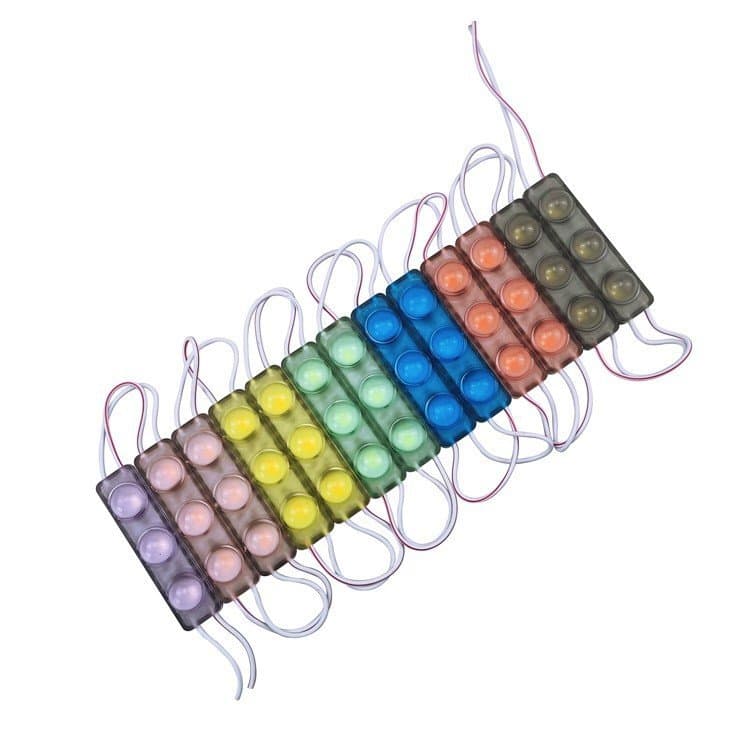 Mini 3-Light Advertising Sign Light Box Logo Luminous Characters 12V 2835Led Injection Molding with Lens Module Small Size