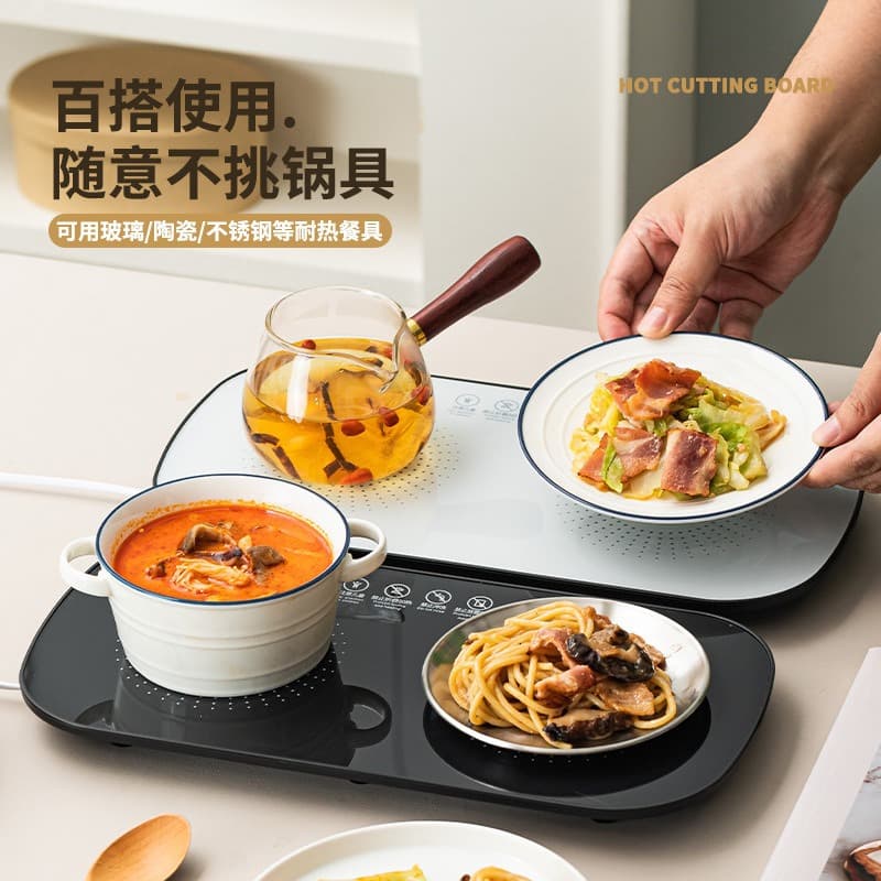 Multifunctional food warming board, household smart constant temperature milk heater, wholesale food warmer