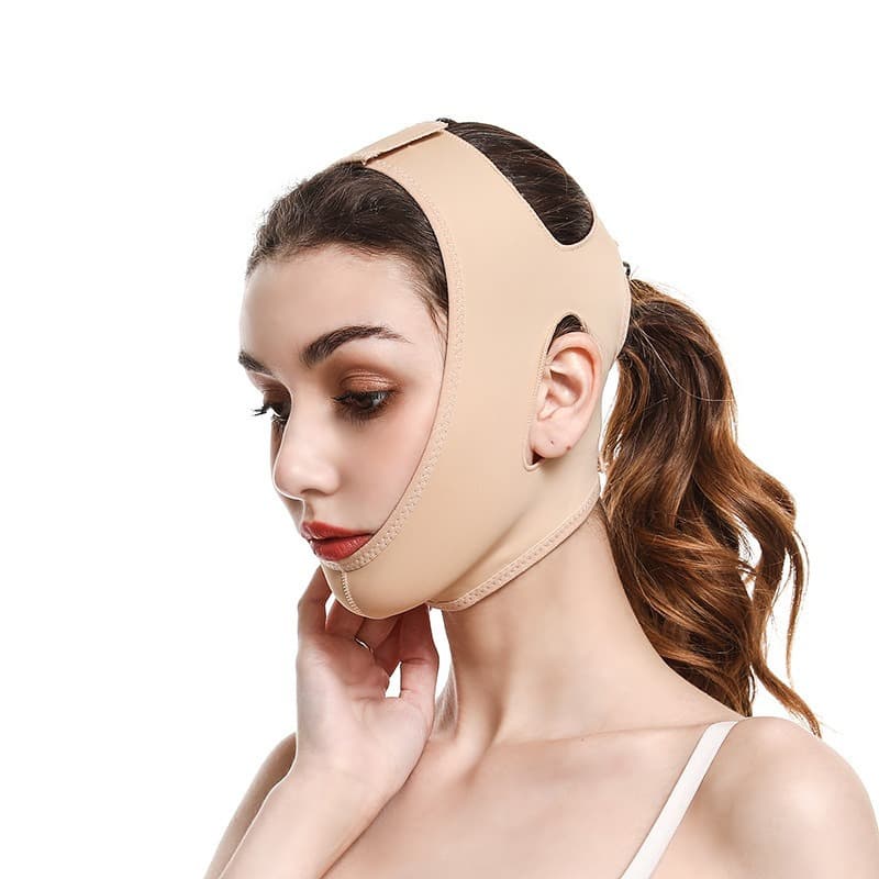 Magic Slimming Facial Lift and Firming Bandage, Double Chin V-Face Mask, Breathable V-Face Magic Tape, V-Face Magic Tool, Face Sculpting