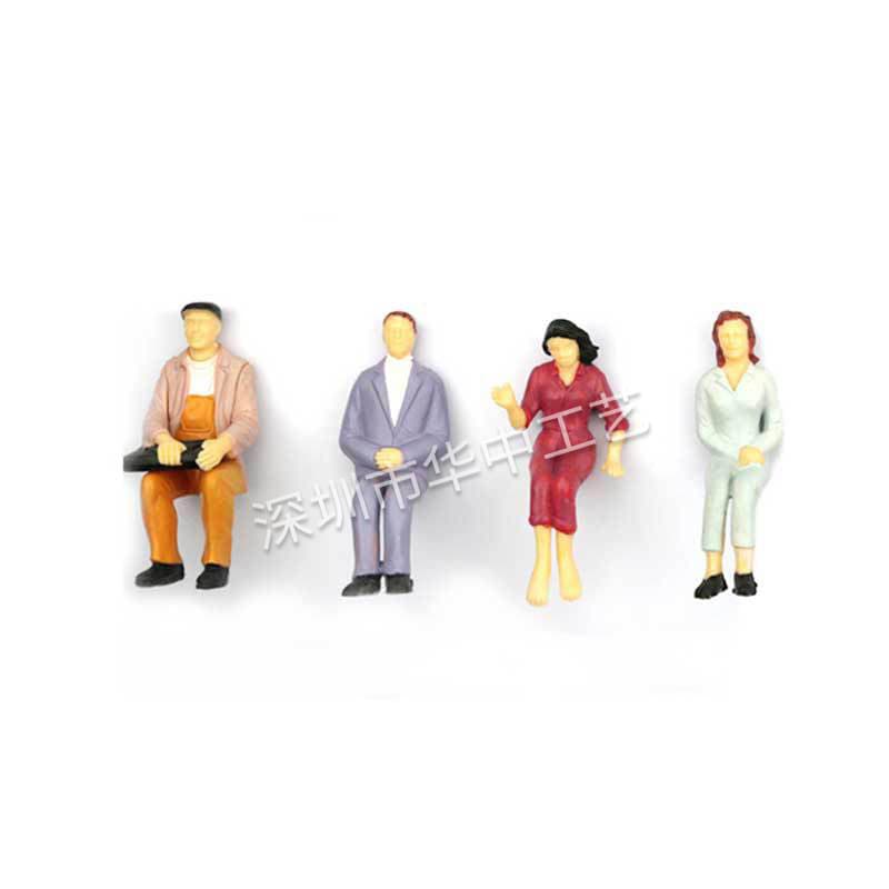 Wholesale DIY Sand Table Figures Colorful Miniature People Mini Sand Table Model Figures Scene Model Landscape Figurines