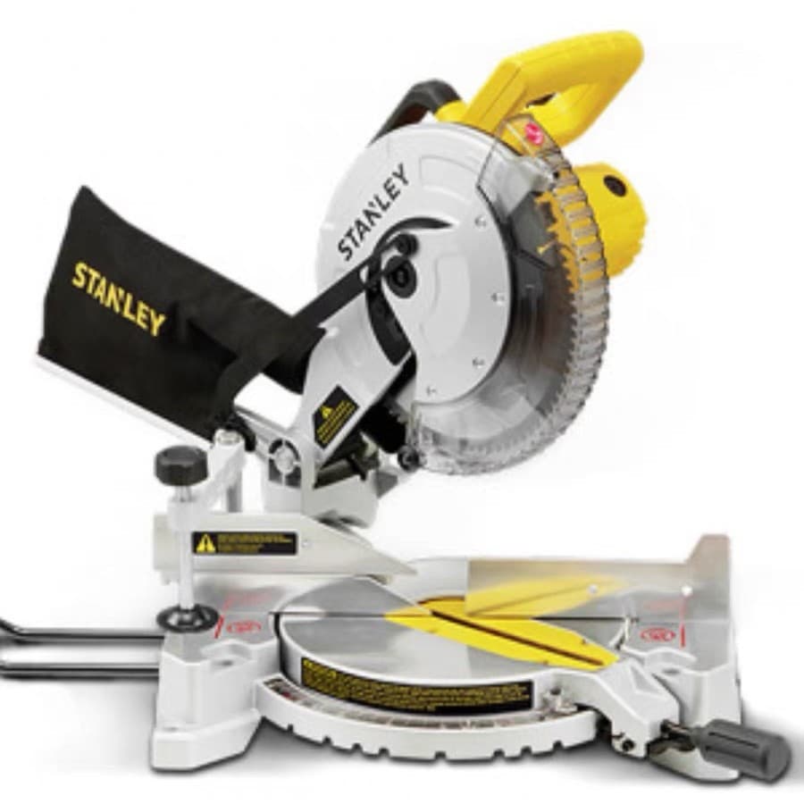 Stanley SM18 Electric Miter Saw for Aluminum Cutting Machine, Composite Aluminum Woodworking 45-degree 10-inch Cutting Machine SM16