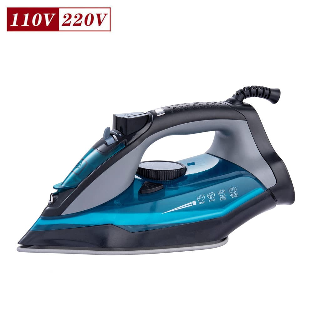 110V Handheld Steam Iron for Clothing, UK Plug Electric Iron