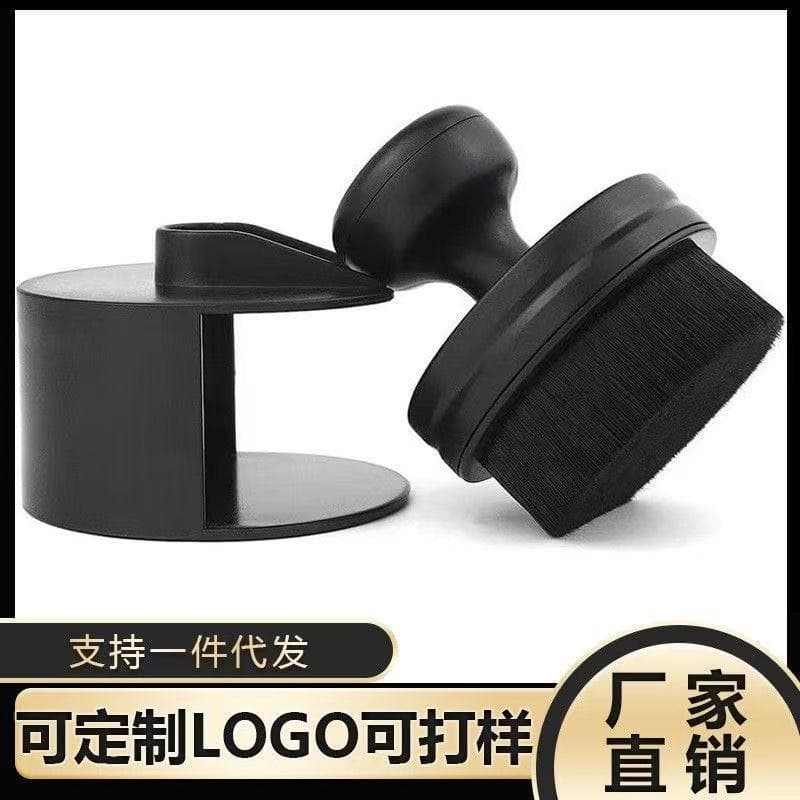 Car Tire Cleaning Brush Stamp Brush Push-Pull Foundation Brush Multi-Functional Dust Removal Brush Makeup Tool