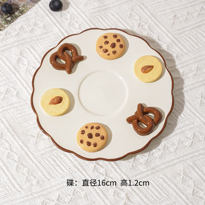 Ins-Style High-Aesthetic Design Coffee Cup and Saucer Set Birthday Gift Ceramic Mug Souvenir Gift Box Set