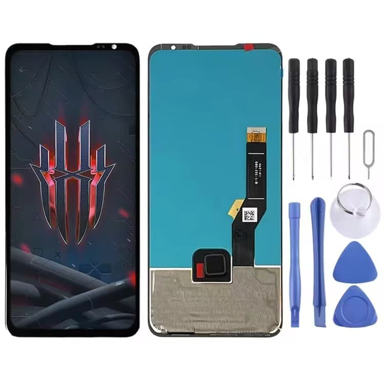 Compatible with Nubia Red Magic 6S PRO Screen Assembly Nubia Red Magic 6S PRO LCD Display Inner and Outer Integrated Screen