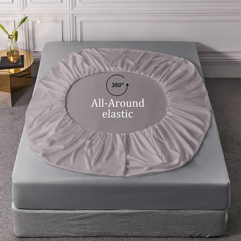 Washed brushed bedspread for single and double beds