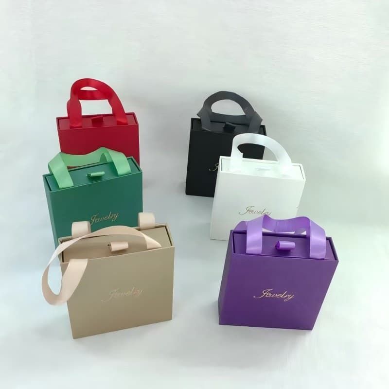 Drawer Jewelry Box Gift Box Earring Packaging Box Ring Earring Paper Box Bracelet Necklace Jewelry Packaging
